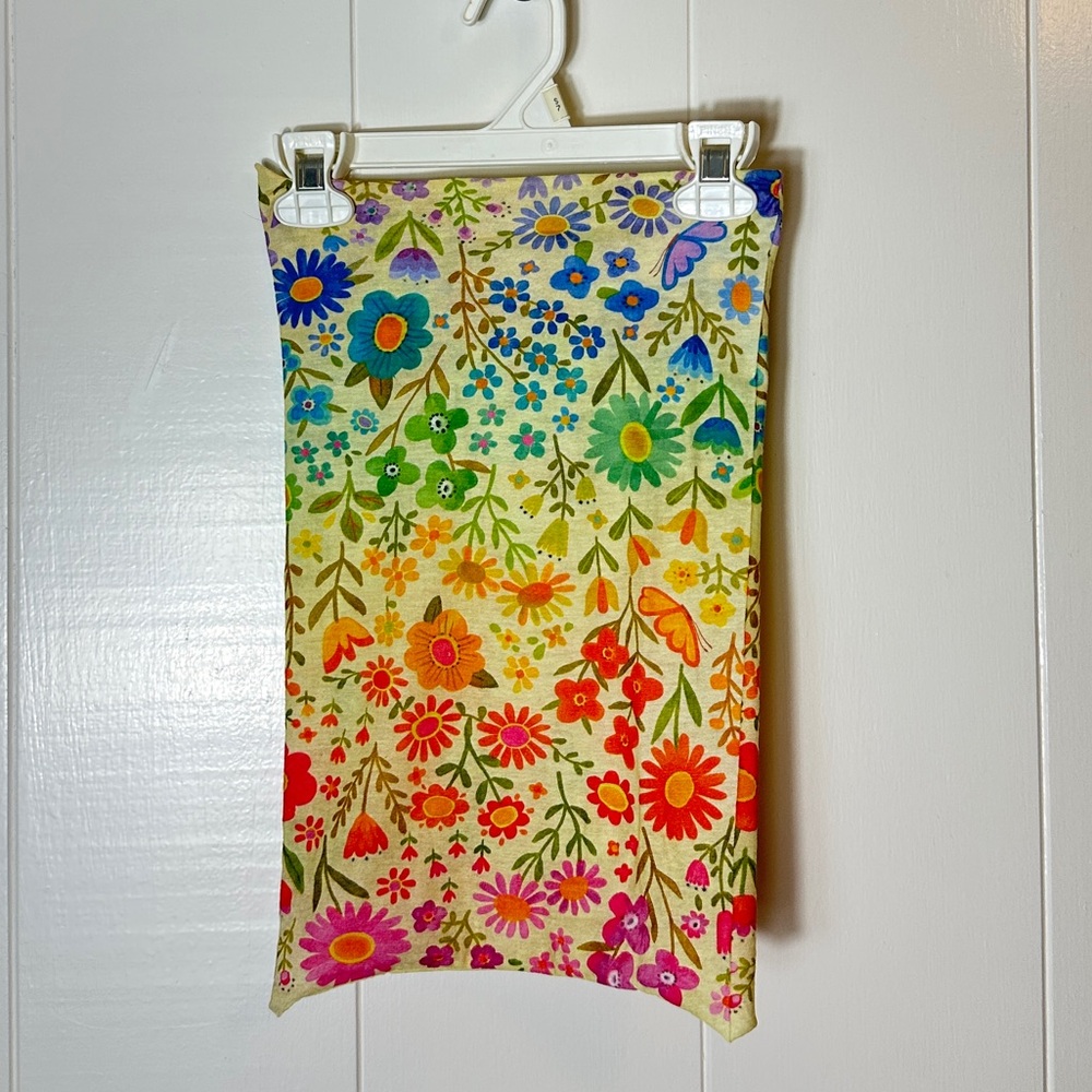 Full Boho Bandeau Headband - Rainbow Floral